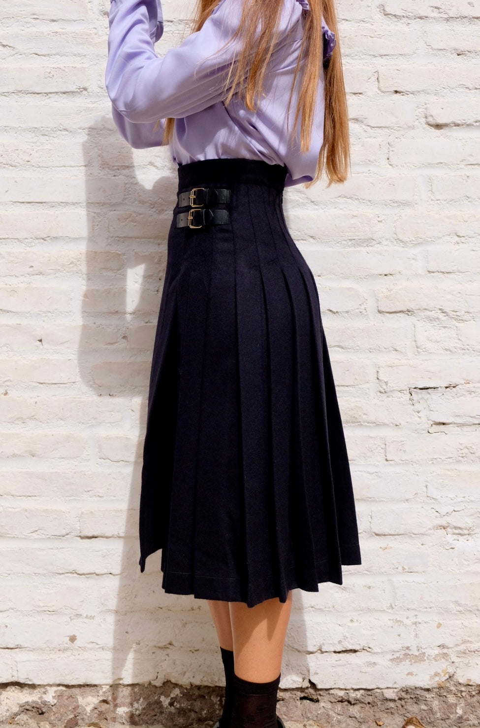 Kilt Lungo con spacco Cherry o Blu notte